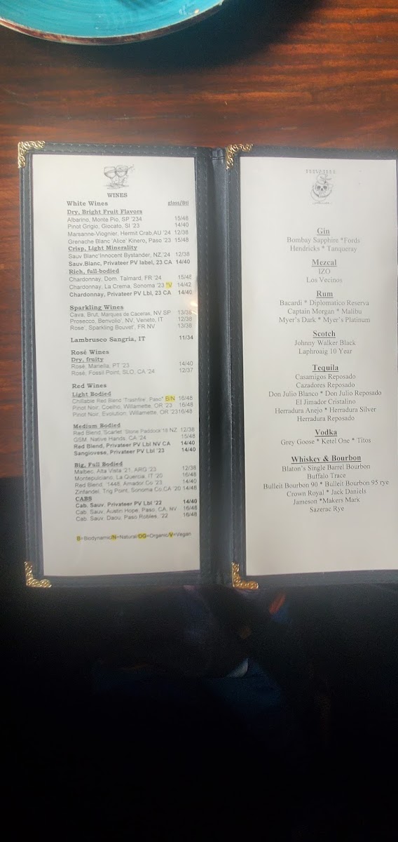 Menu The Privateer Coal Fire Pizza-1