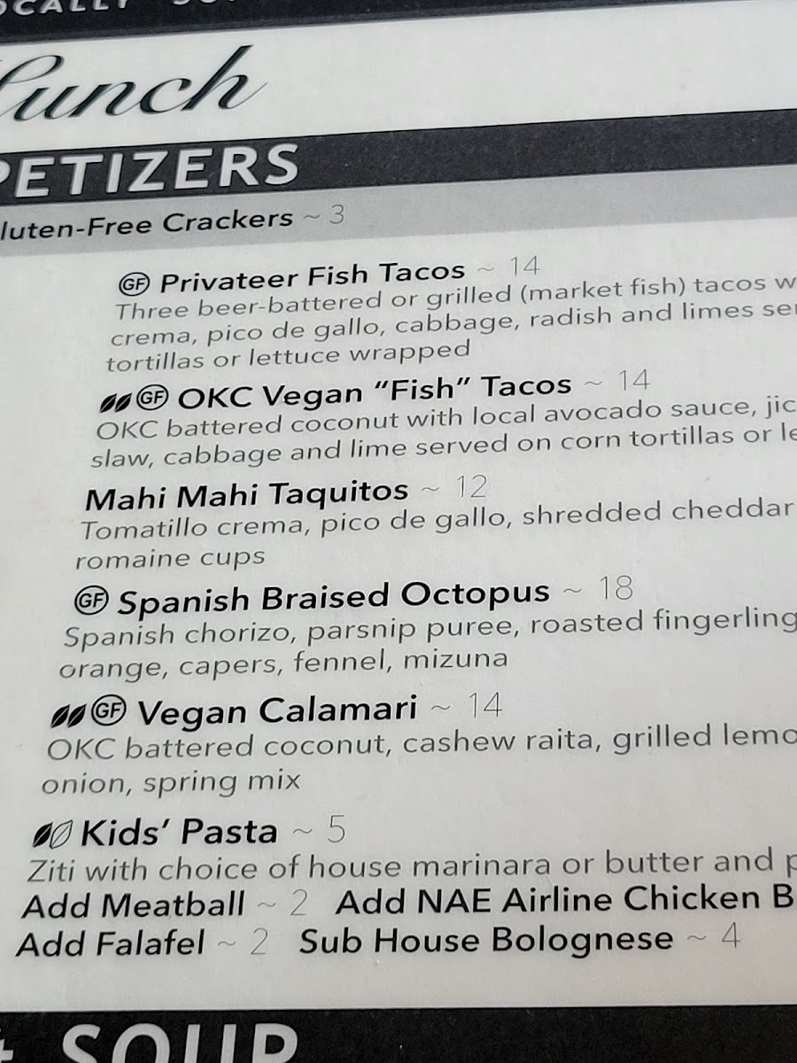 Menu The Privateer Coal Fire Pizza-4