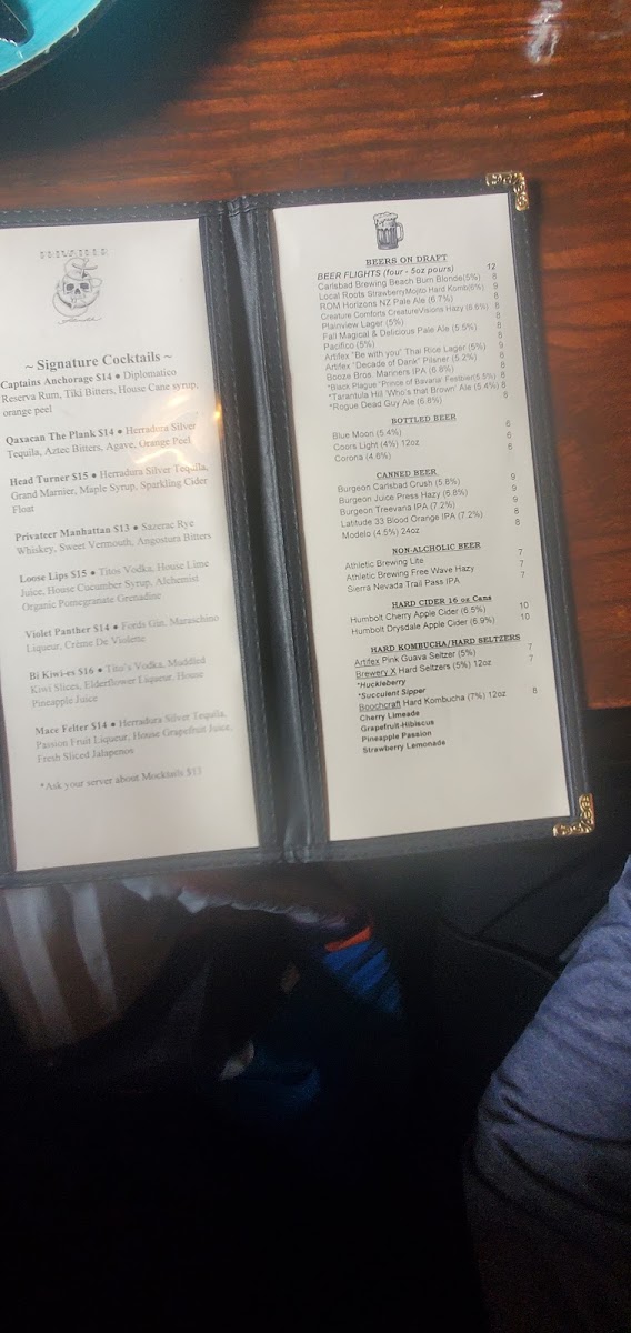 Menu The Privateer Coal Fire Pizza-5