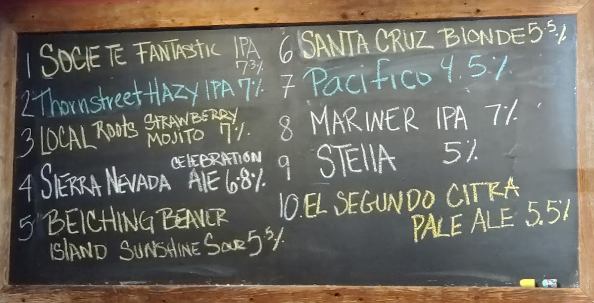 Menu The Privateer Coal Fire Pizza-8